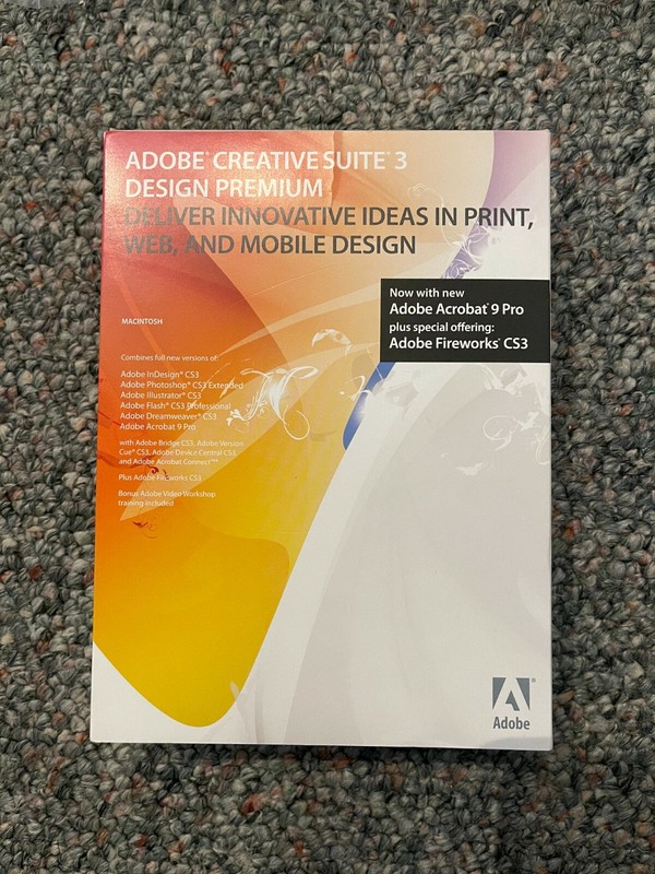 Adobe Creative Suite® 3 Design Premium (1 User/s) for Mac 19500464