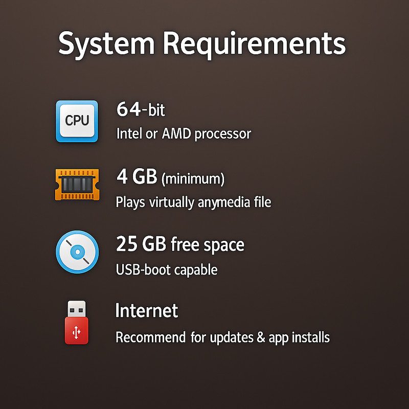 Ubuntu 24.04.3 LTS 64-bit Bootable USB – Fast Secure | Revive old PC gallery