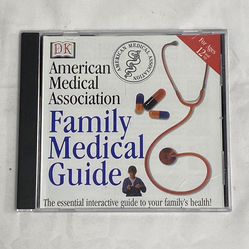 DK American Medical Association Family Medical Guide (CD-Rom, 1995, GSP)