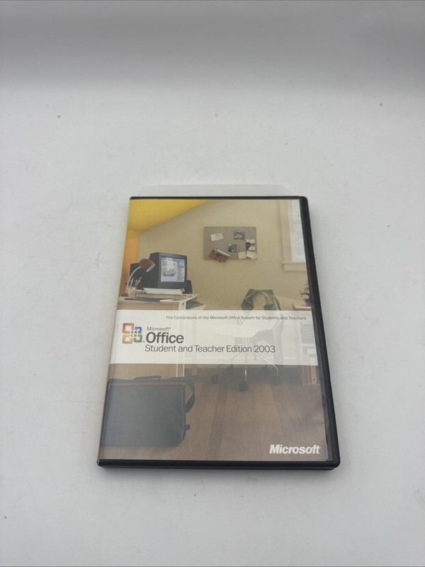 Microsoft Office Student and Teacher Edition 2003 Word Excel w/Key