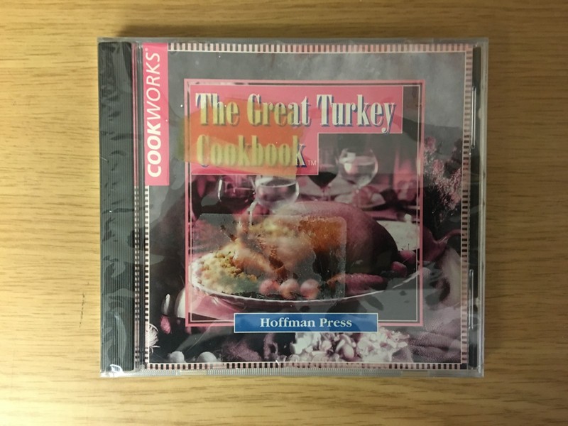 The Great Turkey Cookbook™ Over 120 Recipes (CookWorks®) CD-ROM – Factory Sealed