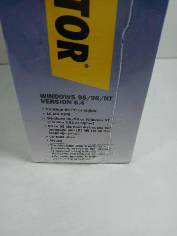 Vint Globalink Power Translator Pro French German,Italian, Spanish and Portugues gallery