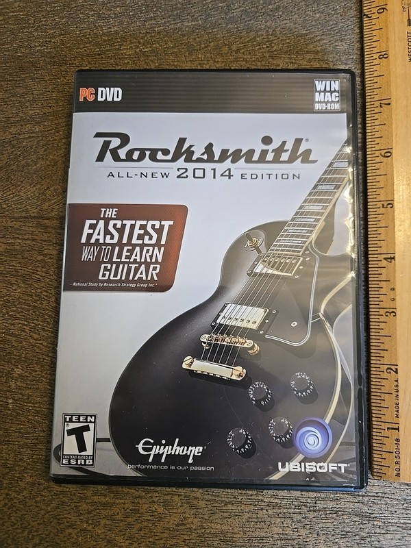 Rocksmith Fastest Way To Learn Guitar 2014 Edition (PC, Mac) VIDEO CIB See All