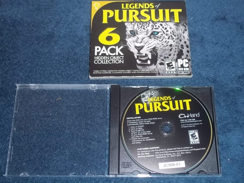 LEGENDS OF PURSUIT - HIDDEN OBJECT 6 PACK OF PC GAMES gallery