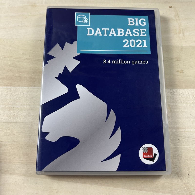 ChessBase Big Database 2021 DVD ROM – 8.4 Million Games for Windows