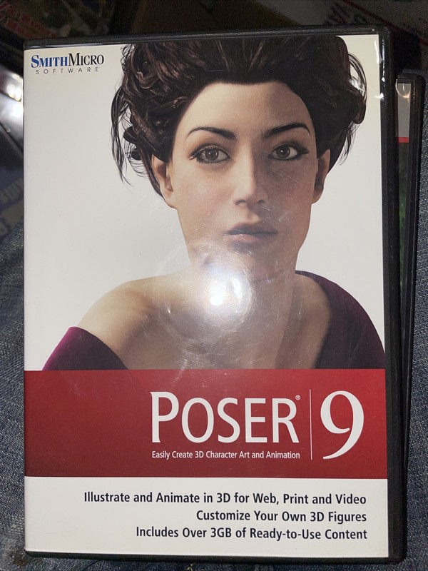 Smith Micro Poser 9 for PC, Mac