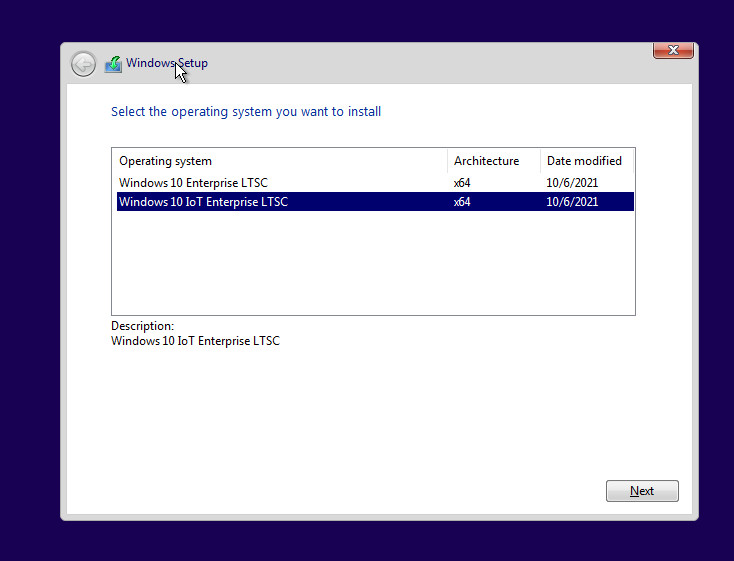 Windows 10 Internet of Things Enterprise LTSC 2021 Microsoft Key USB Device gallery