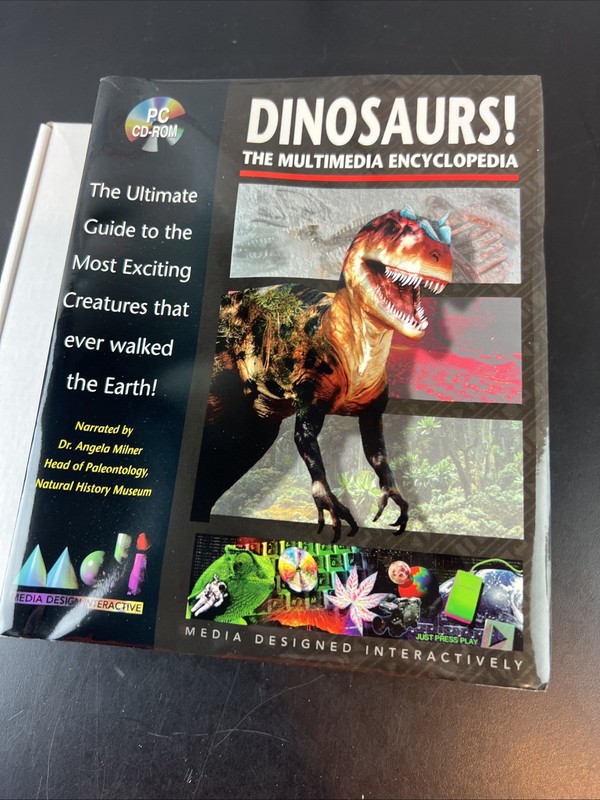 Dinosaurs! Multimedia Encyclopedia PC Dinosaur Reference Guide Big Box gallery