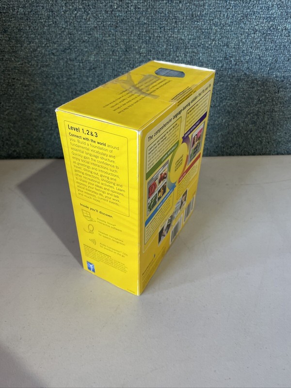 Rosetta Stone Italian Language Course Level 1 2 3 CD Sealed Box Ver 3 Win / Mac gallery