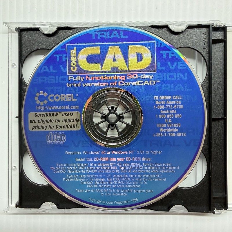 Corel DRAW 7 + PHOTO PAINT 7 + DREAM 3D 7 Upgrade – Big Box Used gallery