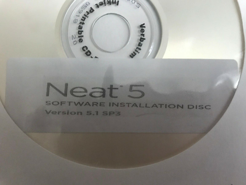Neat Scanner Digital Filing System NM-1000 Installation Driver Setup Disc gallery