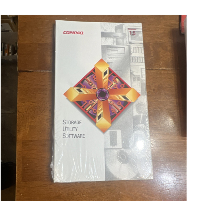 Compaq Storage Utility Software Release 1.5 Utility Suites sealed 1999