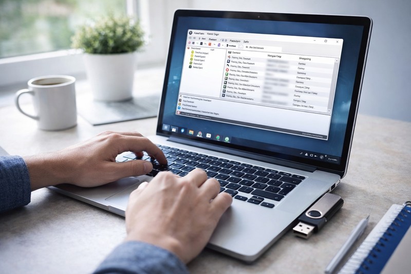Secure Password Manager USB KeePass Portable Encrypted Vault Setup Guide gallery