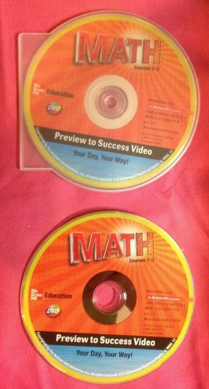Glencoe Math Courses 1-3 Preview to Success Video