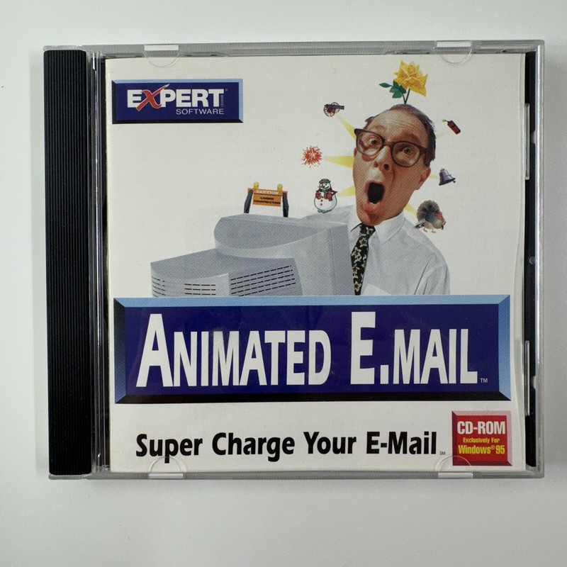 VTG Expert Software Animated E-mail 1997 CD ROM – Windows 95 98 💿