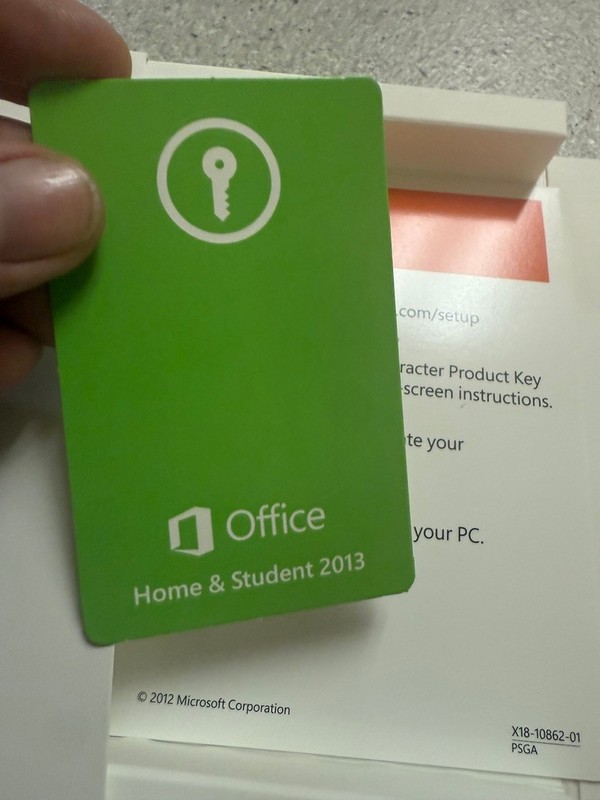 MS Microsoft Office 2013 Home and Student Full English Retail Version. KEY CARD gallery
