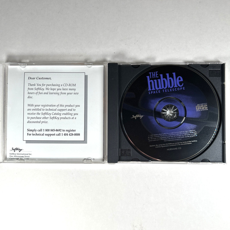 The Hubble Space Telescope 1995 Software For Windows PC CD-ROM Softkey gallery