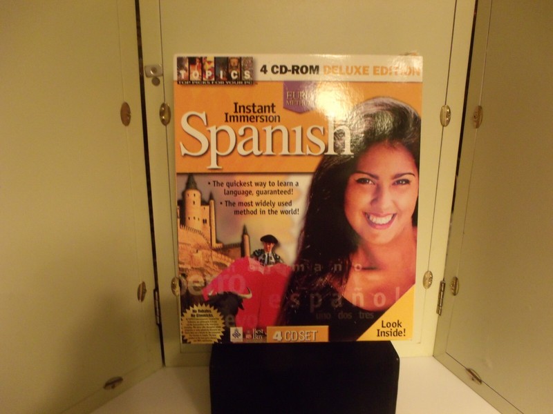 Instant Immersion Spanish - The Euro Method 4 CD Set Great Condition! Topics