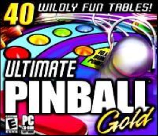 Ultimate Pinball Gold PC CD play 40 radical ramps ricocheting balls tables game!