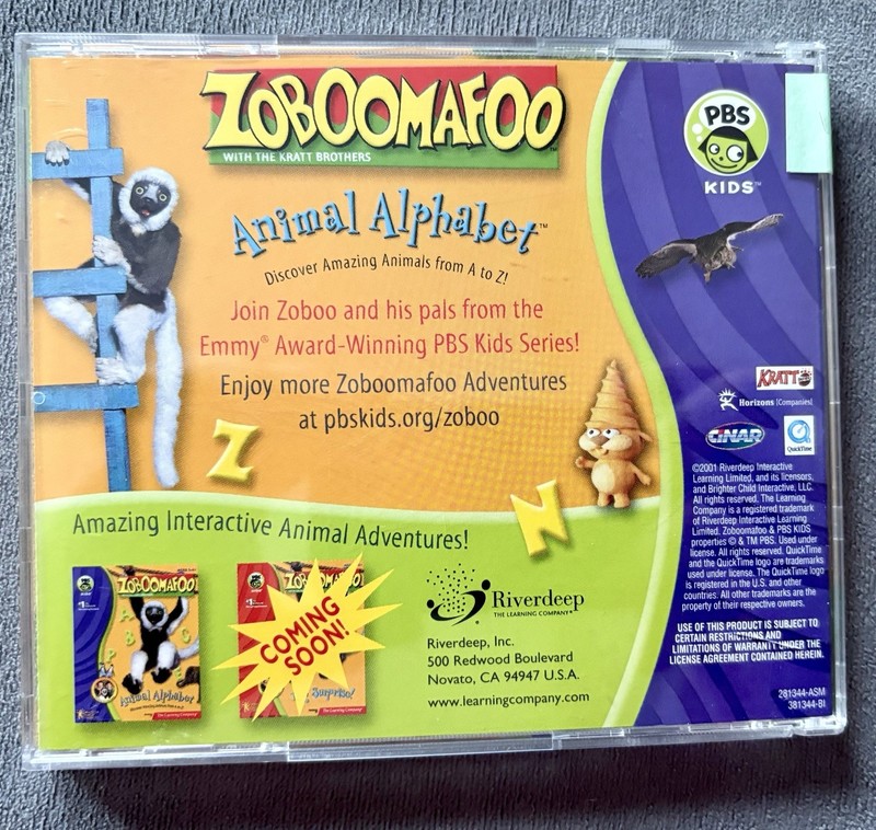 Zoboomafoo Animal Kids Pc Mac New XP Preschool Real Life Creature Adventures gallery