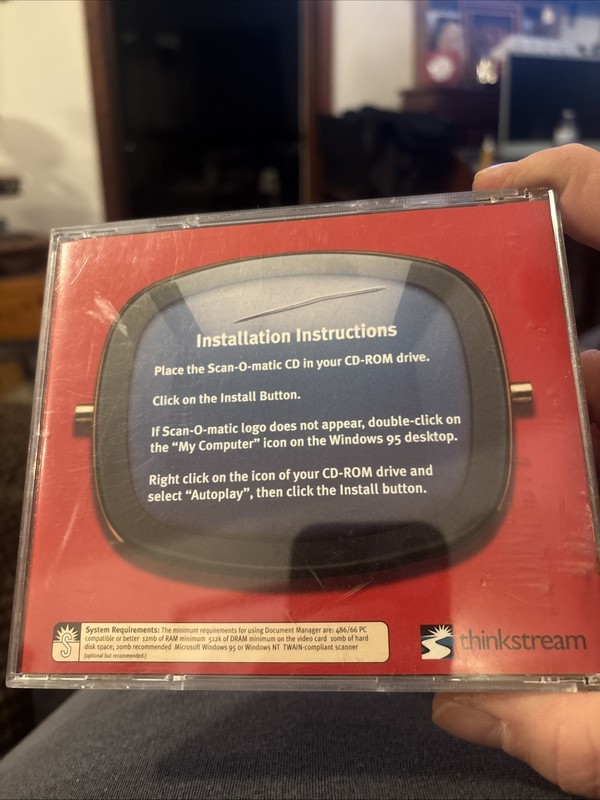 Scan-O-Matic The Do-It-All Document Manager HTF Thinkstream gallery