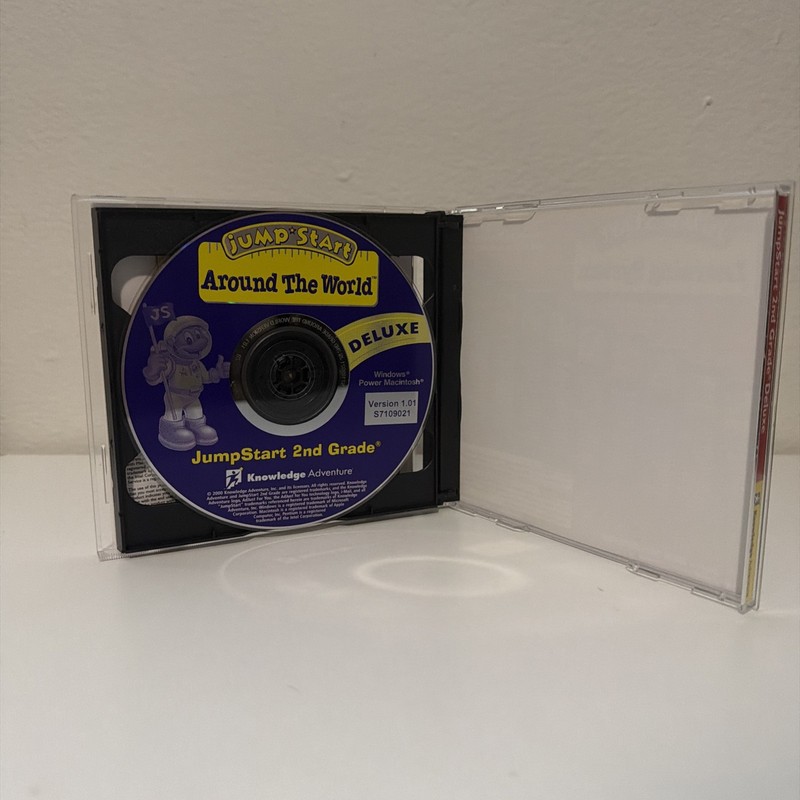 Vintage Jump Start 2nd Grade (2000) Deluxe 2 Disc PC/Computer Software [Tested] gallery