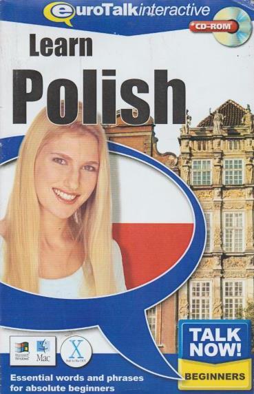 Talk Now! Learn Polish Beginners PC MAC CD Eurotalk learning language games test