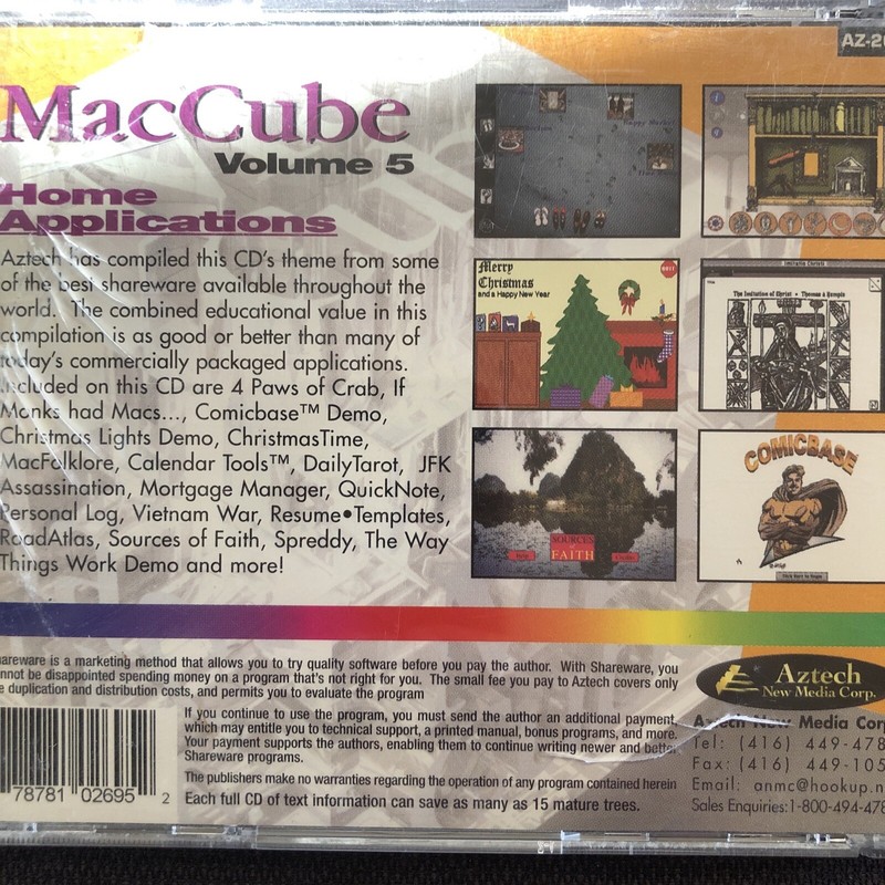 Maccube Home Applications Volume 5 Cd Rom gallery