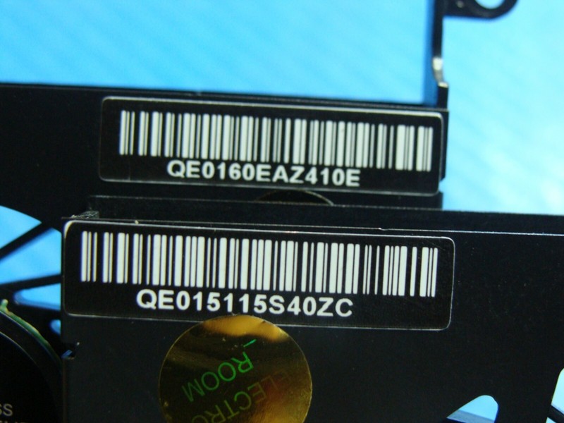 MacBook Pro A1286 15" Early 2010 MC371LL/A Cooling Right & Left Fan Set 922-8702 gallery