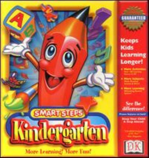 Smart Steps: Kindergarten PC MAC CD learning activities math reading science