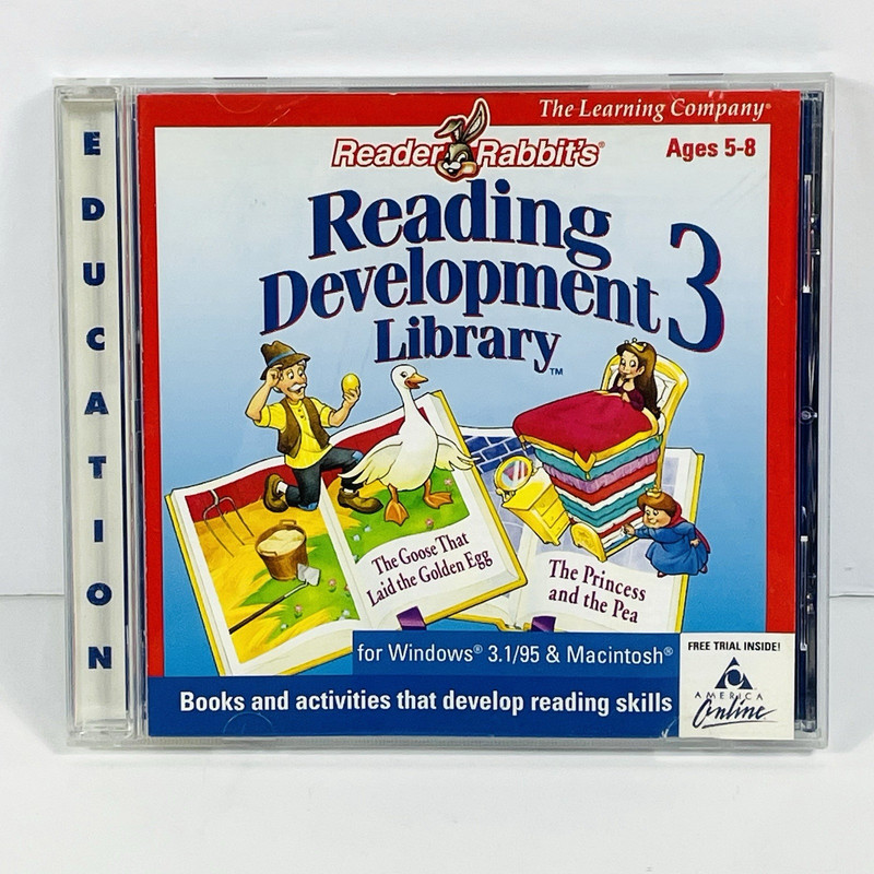 Reader Rabbit’s Reading Development Library 3 for Windows 3.1/95 and Macintosh