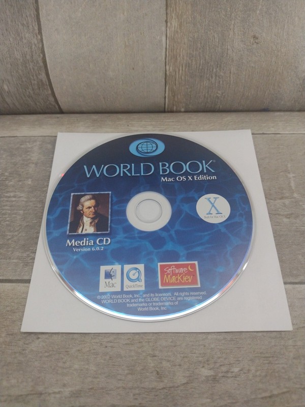 World Book Version 6.0.2 Mac OS X Edition (2002)