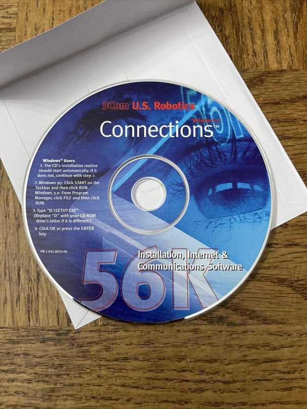 3Com US Robotics Connections PC Software gallery