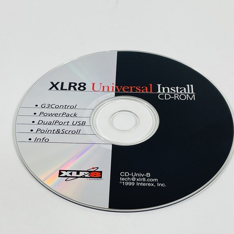 XLR8 Universal Install and G4 Support CD-ROM Discs 1999 Interex, Inc. gallery