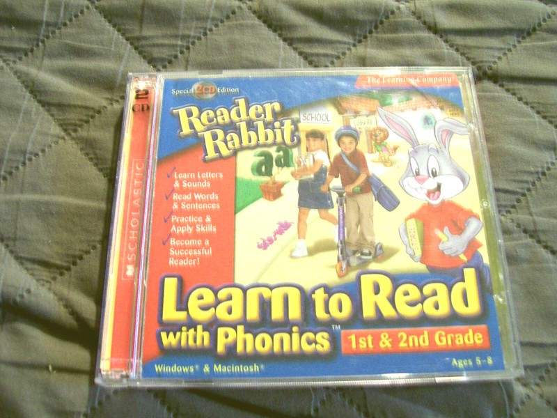 The Learning Company Learn to Read with Phonics 1st & 2nd Grade (2 CDs) Ages 5-8