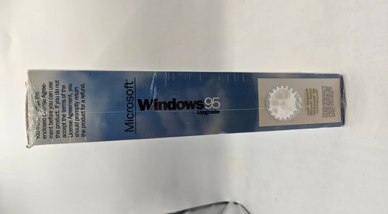 Microsoft Windows 95 Upgrade 3.5” Floppy Version Promotional Version NEW Sealed gallery