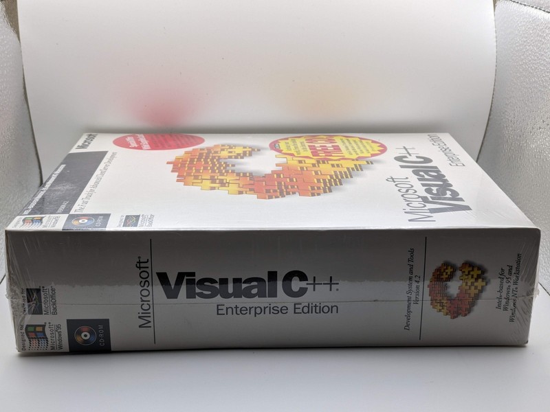 Microsoft Visual C++ 4.2 Enterprise Edition 4.2 Factory Sealed NOS gallery