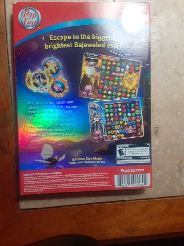 Bejeweled 3 PC Windows/Mac CD-ROM, 2010 Pop Cap Games gallery