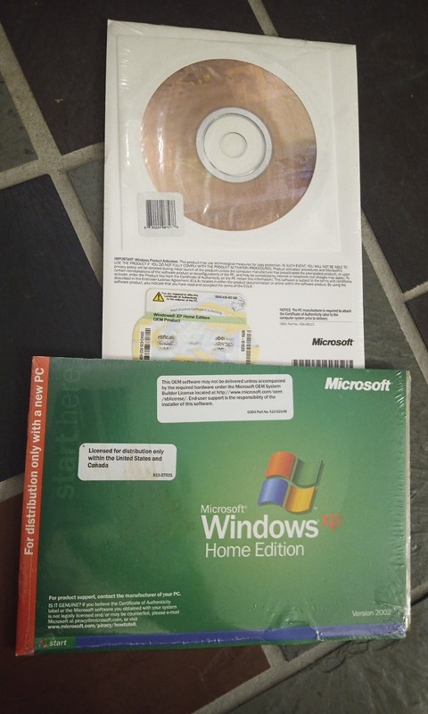 MICROSOFT WINDOWS XP HOME EDITION FULL OPERATING SYSTEM W/COA Product Key *New* gallery