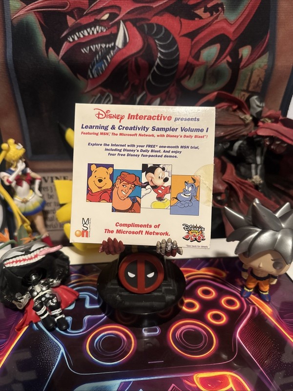 Disneys Daily Blast Learning & Creativity Sampler Volume 1 (CD-ROM 1997 WIN/MAC)
