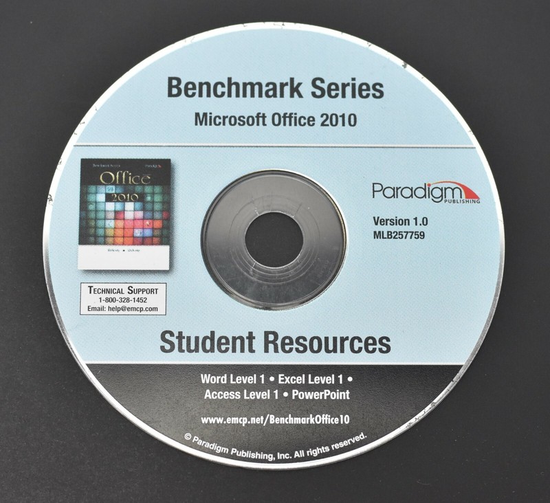 Microsoft Office 2010 Benchmark Series Version 1.0 Student Resources BT20