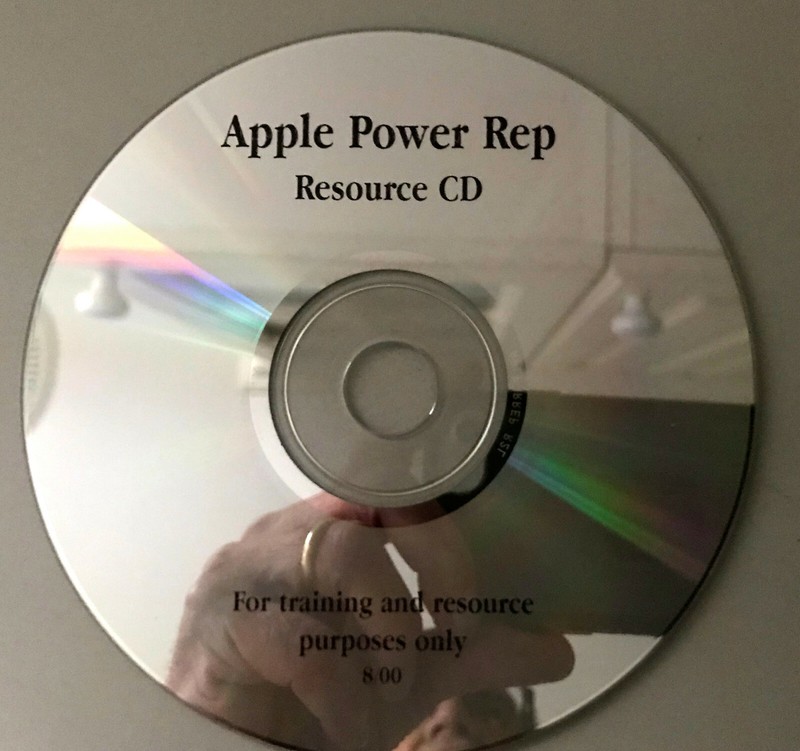 Apple Power Rep Resource CD – Late 1990’s
