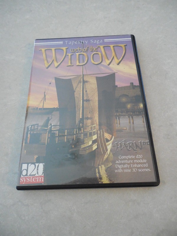 TAPESTRY SAGA: WEB OF THE WIDOW, HARN, 3D GAMING ON CD-ROM, 2001, AURAN, RPG!