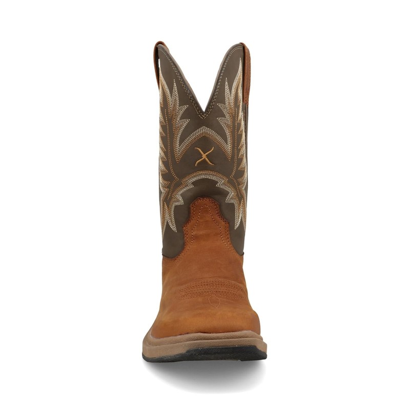 Twisted X Mens 11 Ultralite X Boot Wide Square Toe Ultralite X Tawny Brown gallery