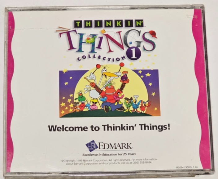 Thinkin' Things Collection 1 - (1995 Edmark Corporation) - Used CD-ROM gallery