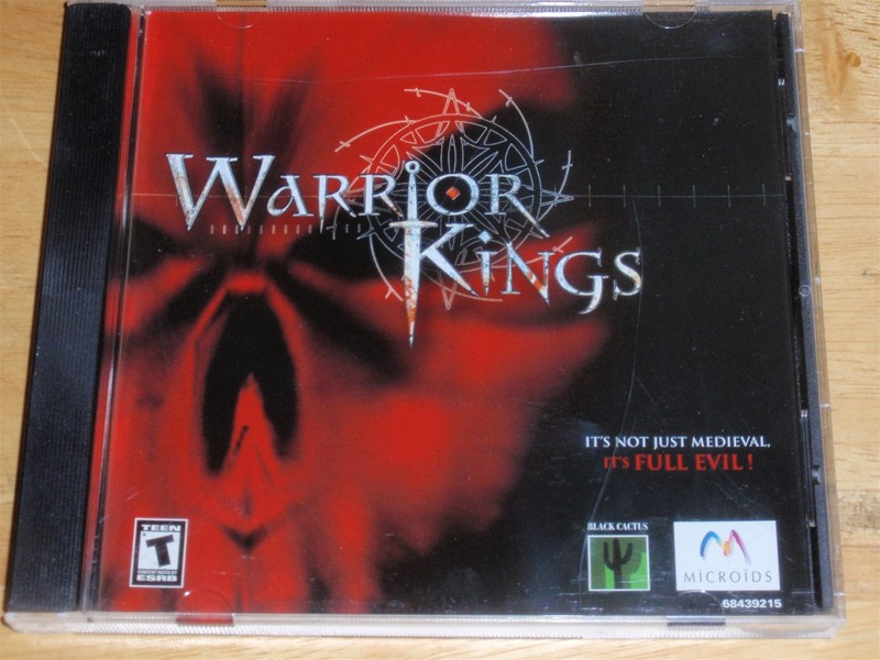 Warrior Kings PC CD-ROM Microids Black Cactus 2002 game for Windows 95