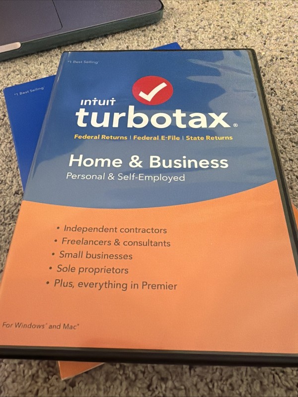 Intuit TurboTax Home & Business 2018 Tax Preparation Software