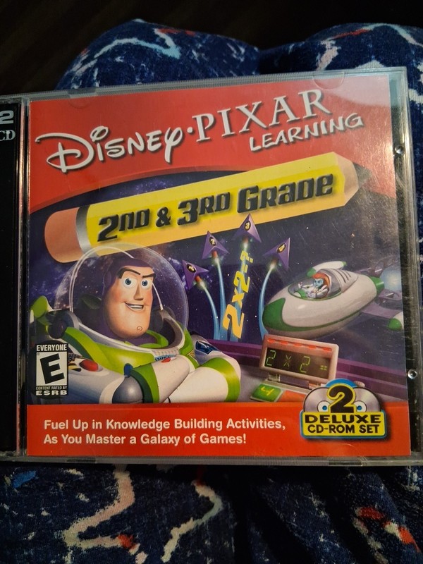 Disney Pixar Learning 2nd & 3rd Grade Learning 2 disc set