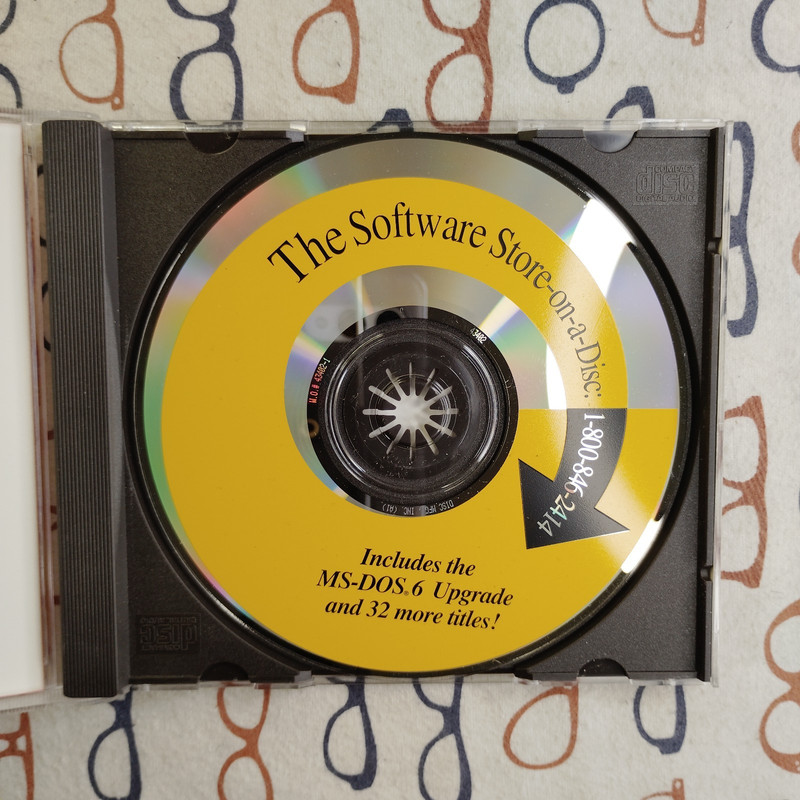 Gateway 2000 Software-Store-On-A-Disc 1993 Windows 3.1 PC CD-ROM w/ MS-DOS 6 gallery