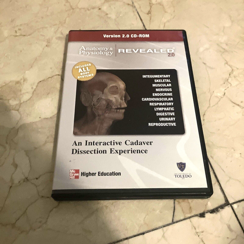 Anatomy & Physiology Revealed – Version 2.0 (CD-ROM) McGraw-Hill